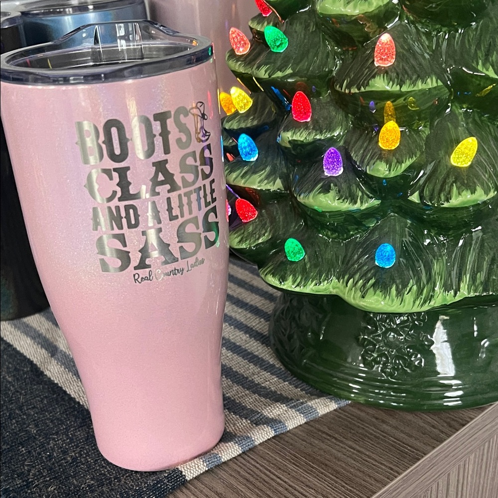 Boots Class and a Little Sass 27ounce Cup